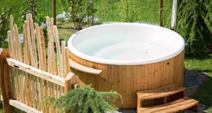 Whirlpool im Garten