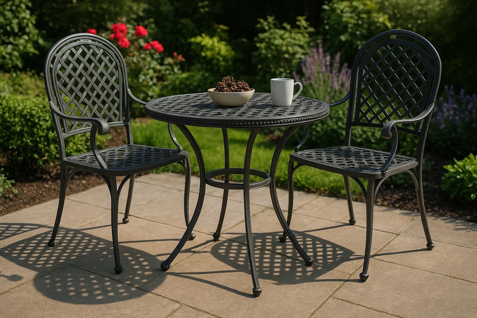 Gartenmöbel aus Metall